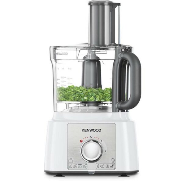 Kenwood Food Processor 1000W Multi-Functional With 3 Stainless Steel Disks Blender Grinder Mill Juicer Extractor Whisk Dough Maker Citrus Juicer FDP65.750WH