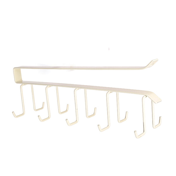 Nadstar Dish Rack 5 Hooks Hanging Cup & Utensil Holder Closet Shelf With Hanger HP93-061
