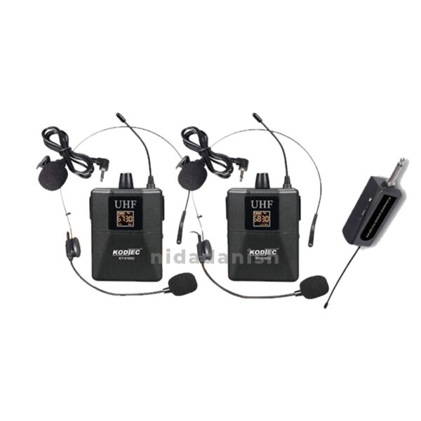 Kodtec Wireless Microphone 75 Meter 725g KT-6102U