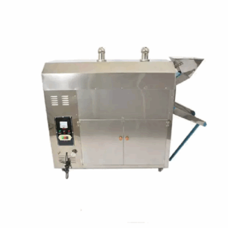 Generic Commercial Electric Nut Roasting Machine Silver