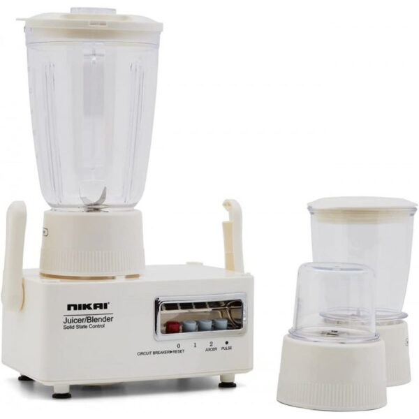 Nikai Juicer and Blender 4in1 300W 1.6L Juicer Blender Meat Chopper Grinder & Pulse Powerful Motor With Thermostat NFP1724N