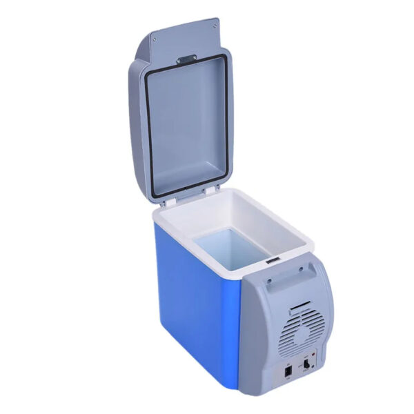 Electric Cooler and Warmer Dual Use Car Refrigerator Portable Mini Fridge 12V DC Power Supply 7.5 Liter / 12 Cans