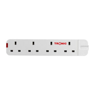 Tronic 4 Way Extension Socket with 5 Meter Cable