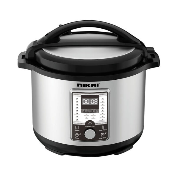 Nikai Electric Pressure Cooker 10L 1500W Digital Pressure Cooker Multiple Safety Protec