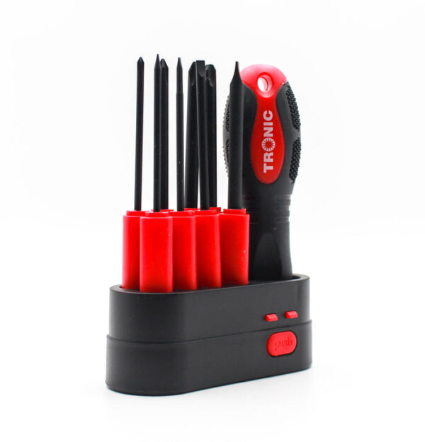 Tronic 8 In 1 Screw Driver Set (8 Pcs Bits)