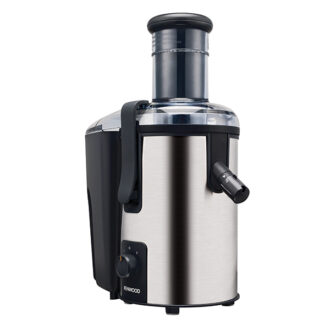 Kenwood Juicer 700W 2L Stainless Steel Juice Extractor with 75mm Wide Feed Tube 2 Speed Transparent Juice Jug Pulp Container Anti Drip JEM50.000BS