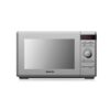 Nikai Microwave Oven 36L 1100W Power Microwave Oven with Grill - Digital Control Child Safety Lock Mirror Finish Defrost by Weight/Time NMO360MDG