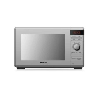 Nikai Microwave Oven 36L 1100W Power Microwave Oven with Grill - Digital Control Child Safety Lock Mirror Finish Defrost by Weight/Time NMO360MDG
