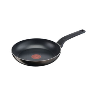 Tefal Easy Cook Frypan 26cm Titanium Non Stick Thermo Signal 100% Safe Cooking Pan Suitable for All Heat Sources Except Induction B5540502