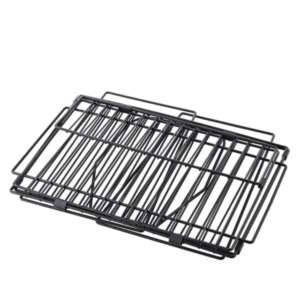 Nadstar Storage Rack Stainless Steel 3 Layers with Wheels Kitchen Standing Storage Rack HP22-029H
