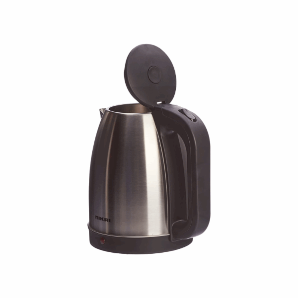 Nikai Electric Kettle 1.7L Stainless Steel 2200W With Filter And Boil Dry Protection With Auto-Shut Lid NK420A