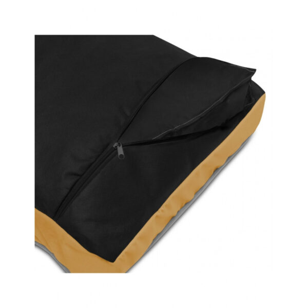 PV Dog Cushion Bed Medium 90 x 60 x 10cm Brown & Blue YD-DZ01M