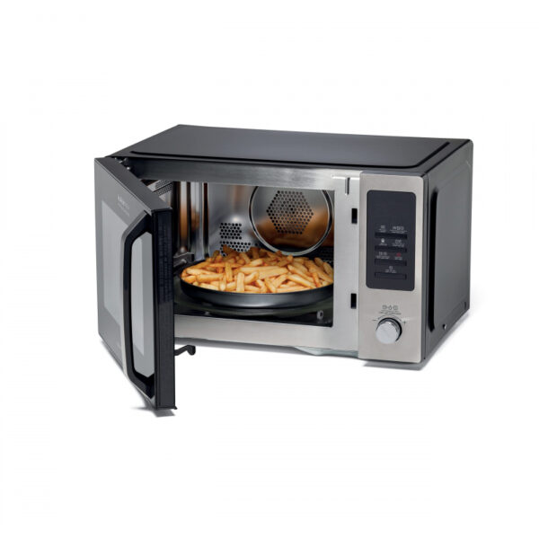 KENWOOD Microwave Oven 30L + Air Fryer + Grill + Convection 1000W 4-in-1 Preset Programs 19 Digital Display 5 Power Levels Defrost Function 95 Minutes Timer Clock Function MWA30.000BK