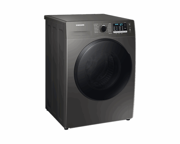 Samsung Washing Machine 7kg & 5kg Dryer with Digital Inverter Technology, Front Load, Air Wash, Eco Bubble, Hygiene Steam, Inox WD70TA046BX/NQ