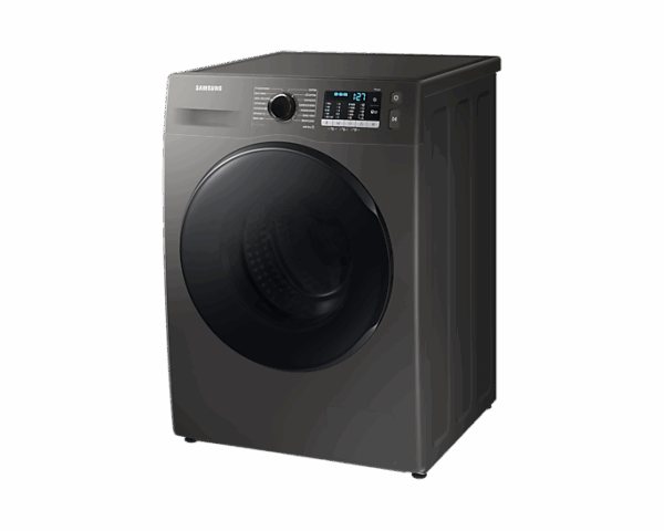 Samsung Washing Machine 7kg & 5kg Dryer with Digital Inverter Technology, Front Load, Air Wash, Eco Bubble, Hygiene Steam, Inox WD70TA046BX/NQ