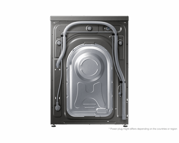 Samsung Washing Machine 7kg & 5kg Dryer with Digital Inverter Technology, Front Load, Air Wash, Eco Bubble, Hygiene Steam, Inox WD70TA046BX/NQ