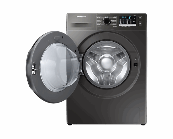 Samsung Washing Machine 7kg & 5kg Dryer with Digital Inverter Technology, Front Load, Air Wash, Eco Bubble, Hygiene Steam, Inox WD70TA046BX/NQ