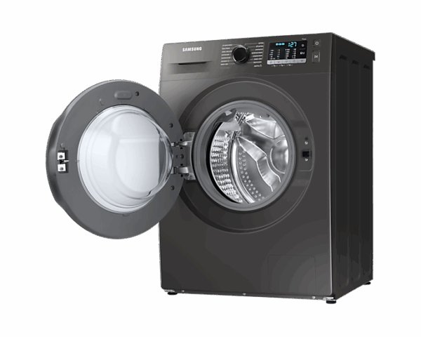 Samsung Washing Machine 7kg & 5kg Dryer with Digital Inverter Technology, Front Load, Air Wash, Eco Bubble, Hygiene Steam, Inox WD70TA046BX/NQ