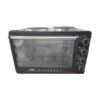 PMC Electric Oven 48L with 2 Hot Plates Thermostat Black