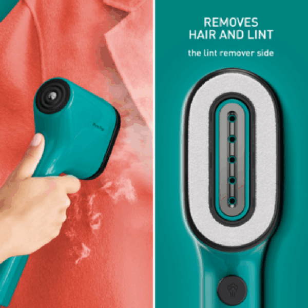 Tefal Pure POP Handheld Garment Steamer 1300W with 70ml Tank 20g/min 2m Power Cord DT2024G0/2020G0