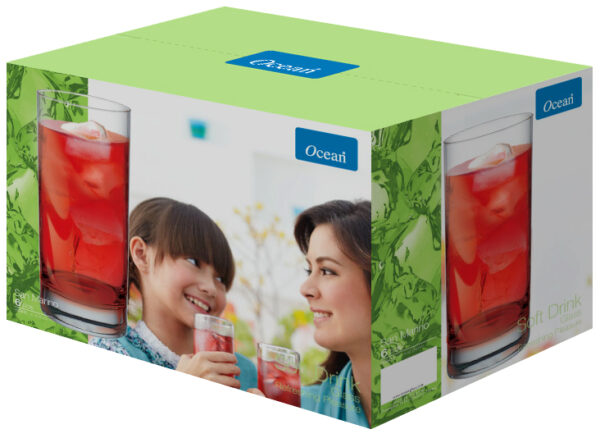 Ocean Glass 6pcs San Marino 290ml Drink Tumbler 1B00410L