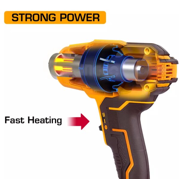 Ingco Lithium-Ion Cordless Heat Gun HGLI20025