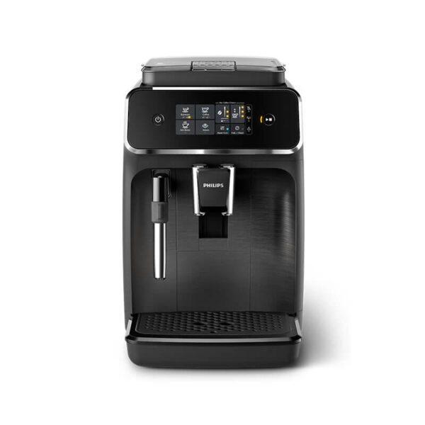 Philips Expresso Coffee Machine 1500W 1.8L Water Tank, Fully Automatic Espresso with Milk Frother. Dual Beverages options. Touch Display EP2220