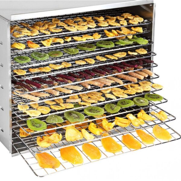 Generic Commercial Food Dehydrator Stainless Steel 10 Layer Tray 1000W