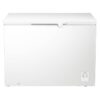 Hisense Chest Freezer 297L Multimode Function, Energy Saving, Spring-load Hinges, Defrost Drain, Handle, Aluminum, Super Freezer, Lock, White H390CF