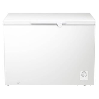 Hisense Chest Freezer 297L Multimode Function, Energy Saving, Spring-load Hinges, Defrost Drain, Handle, Aluminum, Super Freezer, Lock, White H390CF