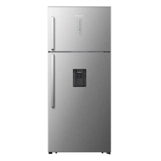 Hisense Refrigerator 535L Double Door, Top Freezer, Water Dispenser, Inox H700TI-IDL