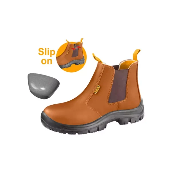 Ingco Safety Boots Size 40 with Polyurethane Sole SSH08SB.40