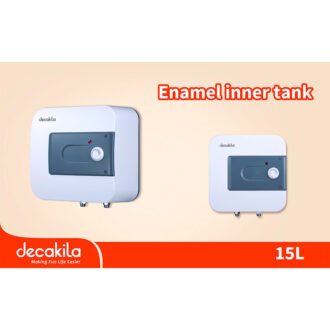 Decakila Water Heater 15L Electric 1500W High Precision Thermostat IPX4 Waterproof Grade KEWH011W