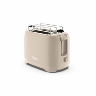 Tefal Morning 2 Slot Toaster 850W with Bun Warmer 7 Browning Levels Stop Function Plastic Body TT2M1B27