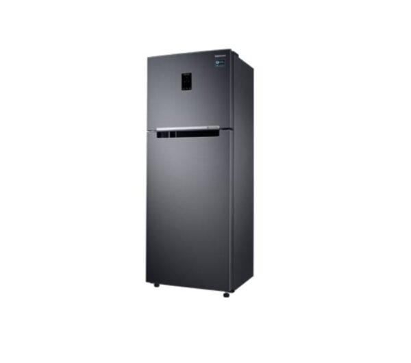 Samsung Fridge 385L Digital Inverter Technology, Double Door, Top Freezer, Twin Cooling Plus, TMF, DIT, Air Hygienic, LED Lighting, Black RT49K5552BS/RT38K5552BS