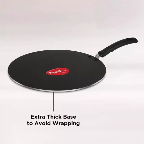 Pigeon Tawa Non-Stick Concave 25cm Aluminium Multi Tawa Pancake Pan Flat Pan Dosa Pan 260