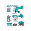 Total Kit Cut Off Tool & Angle Grinder 20V Cordless, Lithium-Ion, 2pcs Combo TOSLI2211415