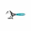 Total 2in1 Adjustable Wrench 250mm with Pipe Wrench Function, 2pcs Jaw Protector THT10210G