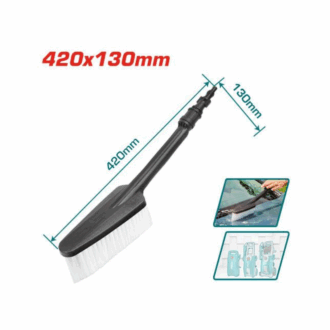 Total Pressure Washer Gun Brush, Fix Brush 420x130mm PP, PA66 Material THFB4301
