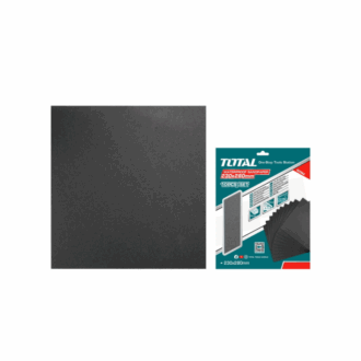 Total Waterproof Sandpaper P60 230x280mm for Sanding Wood, Wall, Paint, Plastic, Stone, Metal & Glass 10pcs Set TAC7706001