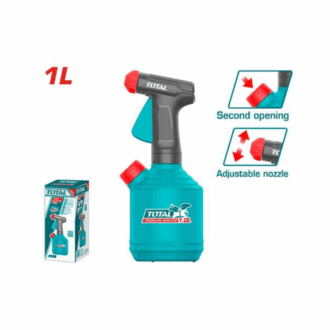 Total Pump Sprayer 1L with Second Opening, Adjustable Nozzle & Level Indicator THSPP30102