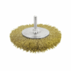 Total Circular Grinding Wire Brush 50mm 2" with Shank 1/4" for Drill TAC34021