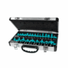Total 24pcs Router Bit Set with Shank 8mm, Aluminium Case TACSR02408
