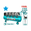 Total Air Compressor 150L Oil Free System, 2 Motors 6.4HP TCS4481508