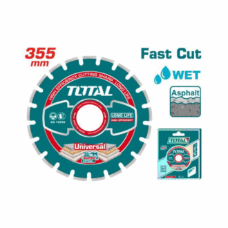 Total Diamond Disc For Asphalt & Concrete Cutting 355x25.4mm TAC2113551