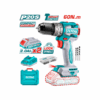 Total Compact Brushless Impact Drill, Cordless Lithium-ion 20V TIDLI20602
