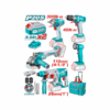Total 5pcs Industrial Combo Kit, Cordless Lithium-ion 20V TCKLI2019