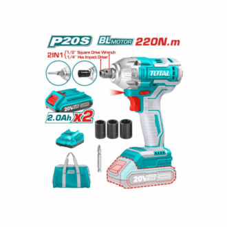 Total Impact Driver & Wrench Cordless Lithium-ion 20V TIWLI20208