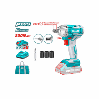 Total Impact Driver & Wrench Cordless Lithium-ion 20V TIWLI20208