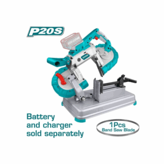 Total Band Saw Cordless Lithium-ion 20V with Band Saw Blade, Integrated Work Light TBSLI20127